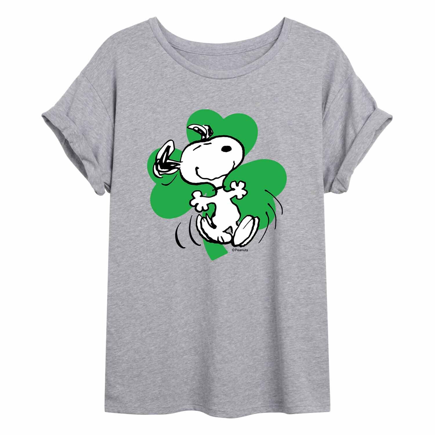Детская струящаяся футболка Peanuts Shamrock Licensed Character
Детская струящаяся футболка Peanuts Shamrock Licensed Character