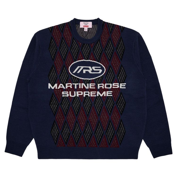 Свитер Supreme x Martine Rose Sweater, Blue
Свитер Supreme x Martine Rose Sweater, Blue