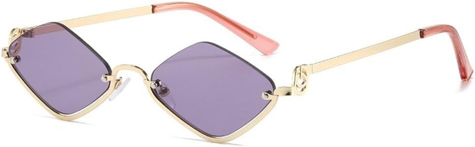 Модные солнцезащитные очки с ромбовидным рисунком для мужчин и женщин, трендовые линзы, металлическая оправа, стильные очки для вечеринок и повседневной носки, защита от ультрафиолета UV400 generic, C4
Модные солнцезащитные очки с ромбовидным рисунком для мужчин и женщин, трендовые линзы, металлическая оправа, стильные очки для вечеринок и повседневной носки, защита от ультрафиолета UV400 generic, C4