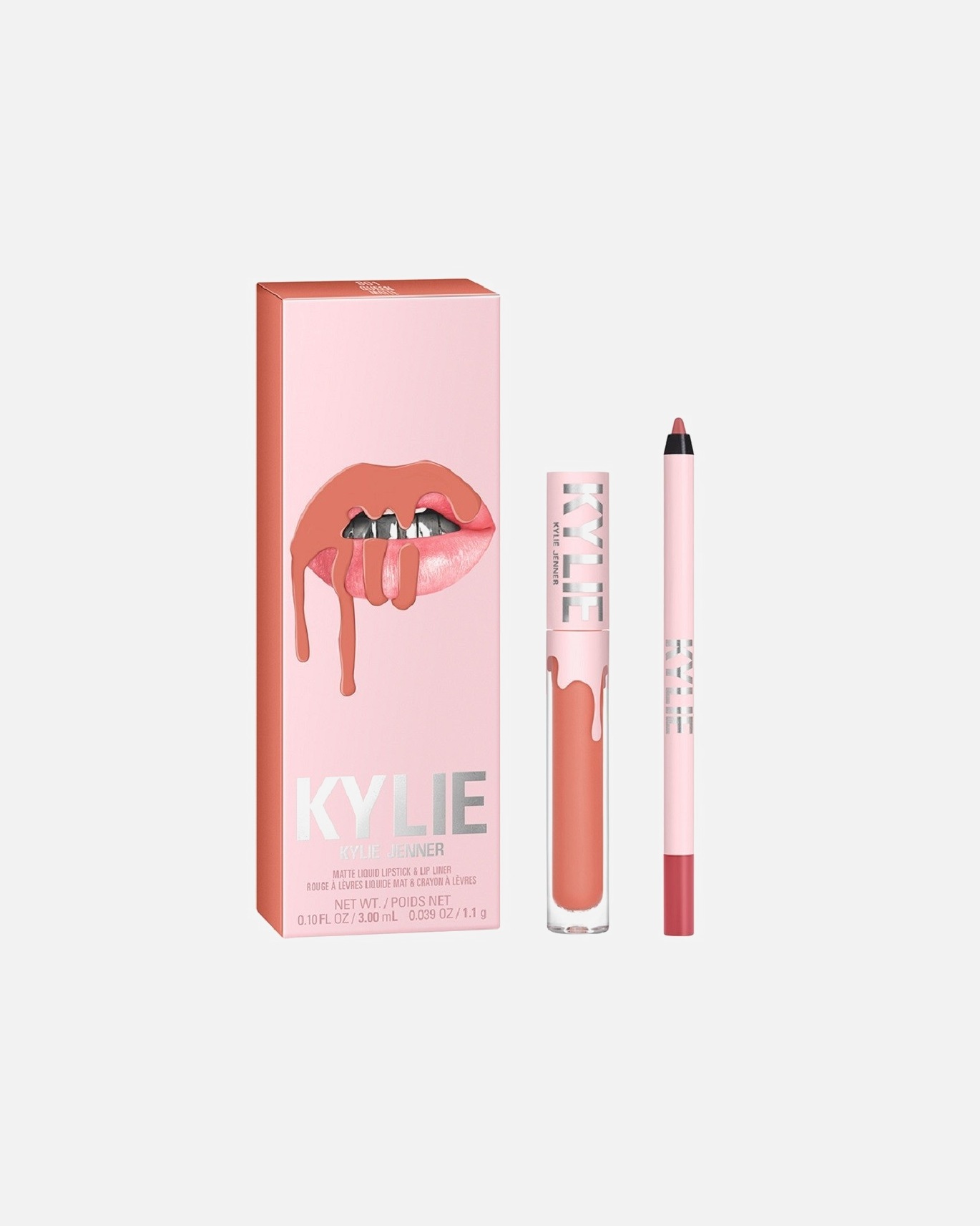 Набор косметики Matte lip kit Kylie Cosmetics, nr. 801 queen, 4.25 гр
Набор косметики Matte lip kit Kylie Cosmetics, nr. 801 queen, 4.25 гр