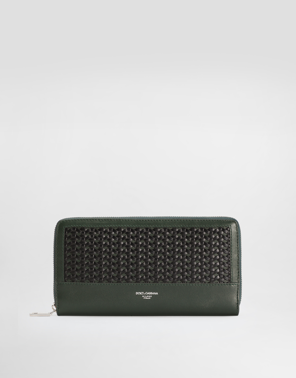 Кошелек из плетеной телячьей кожи plongé Dolce & Gabbana, мультиколор
Кошелек из плетеной телячьей кожи plongé Dolce & Gabbana, мультиколор