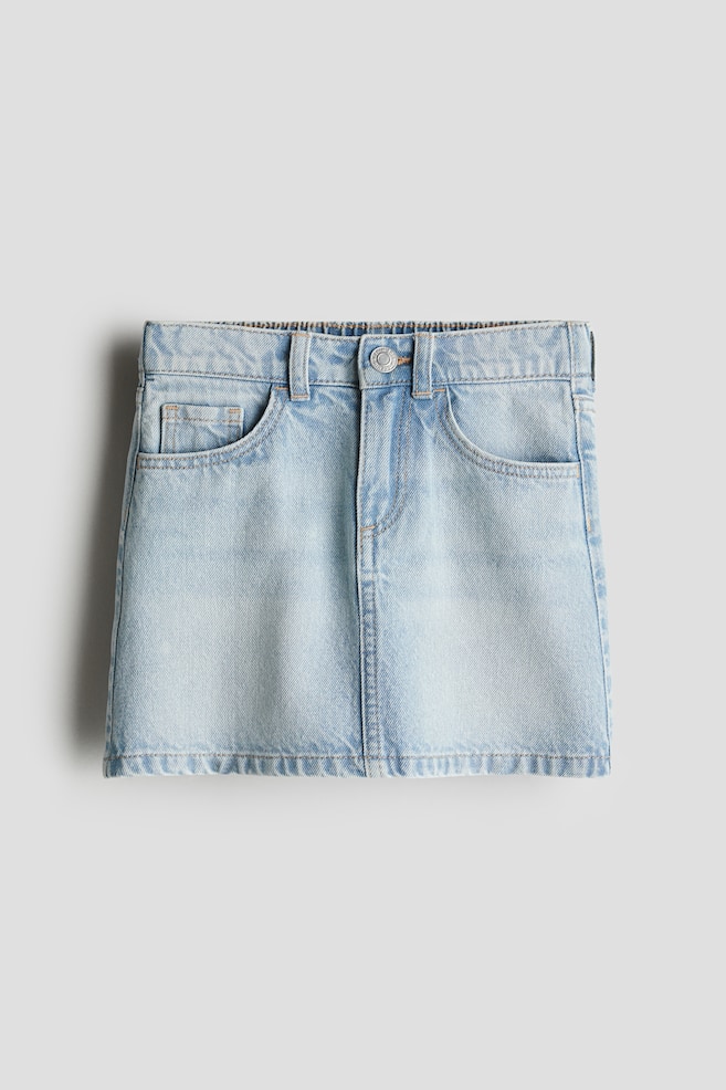 Джинсовая юбка H&M, голубой
Джинсовая юбка H&M, голубой