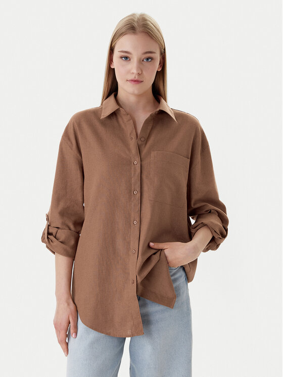 Рубашка regular fit LV044E195G Calvin Klein Jeans, коричневый
Рубашка regular fit LV044E195G Calvin Klein Jeans, коричневый