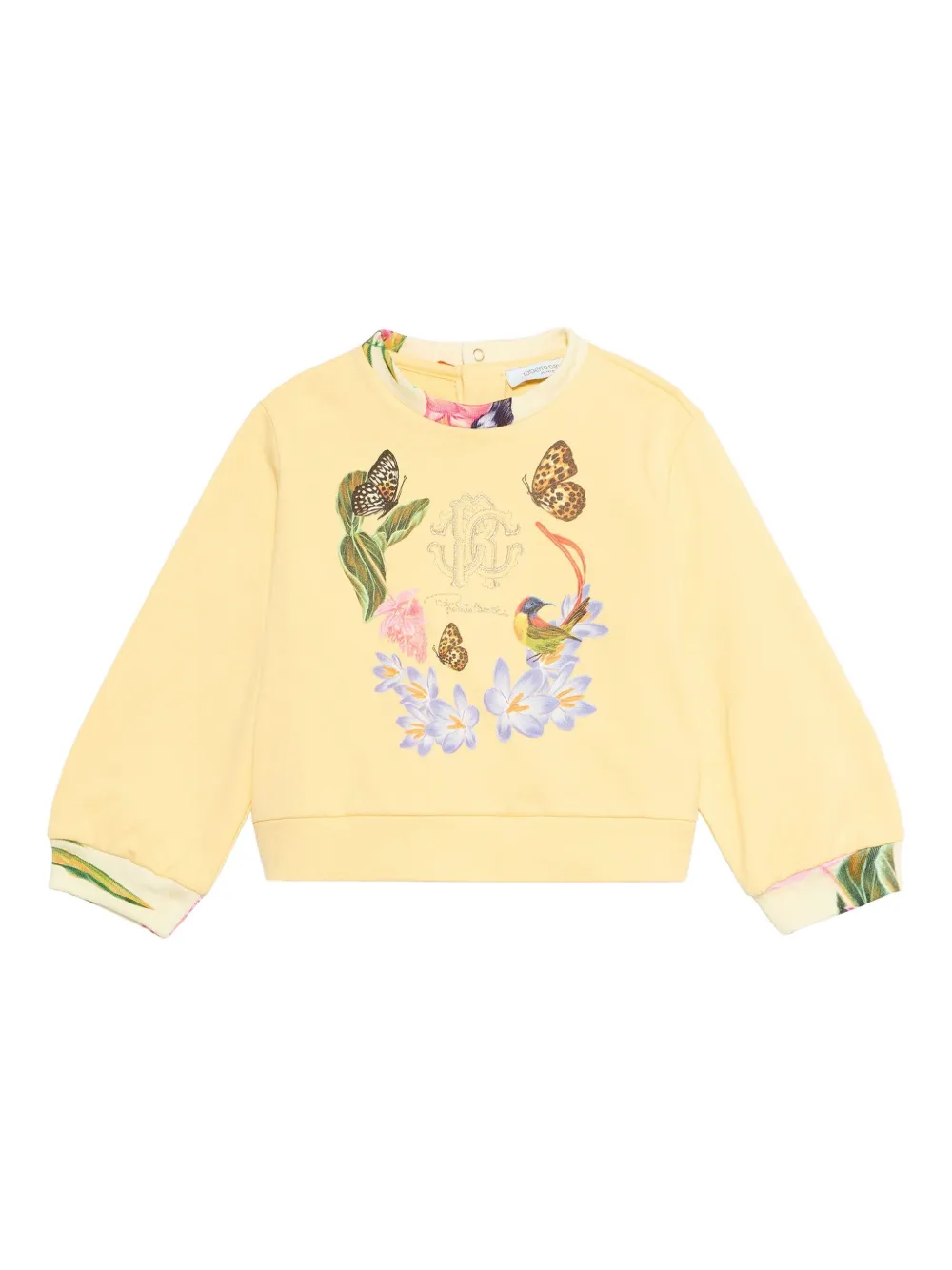 Толстовка с тропическим принтом Roberto Cavalli, желтый
Толстовка с тропическим принтом Roberto Cavalli, желтый