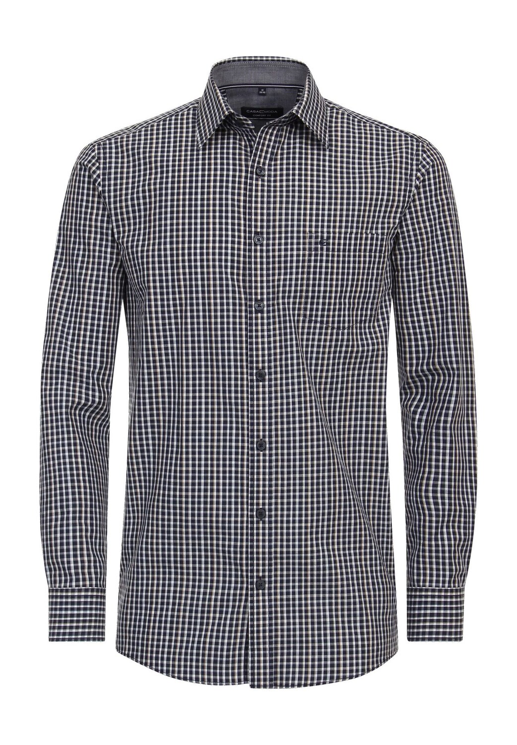 Повседневная рубашка, удобная посадка, спортивные манжеты, мужская CASAMODA, синий
Повседневная рубашка, удобная посадка, спортивные манжеты, мужская CASAMODA, синий