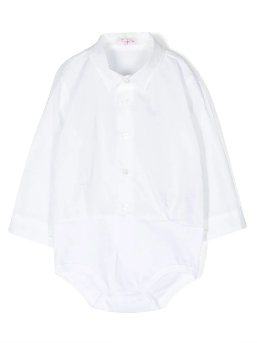 Рубашка-боди с длинными рукавами Il Gufo, белый
Рубашка-боди с длинными рукавами Il Gufo, белый