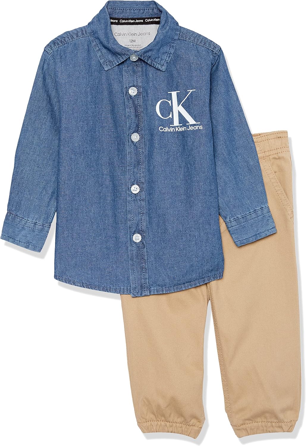Комплект из 2 шт. Calvin Klein Baby Boys, Blue/Khaki
Комплект из 2 шт. Calvin Klein Baby Boys, Blue/Khaki