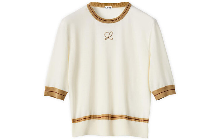 Укороченный топ женский кремовый Loewe
Укороченный топ женский кремовый Loewe