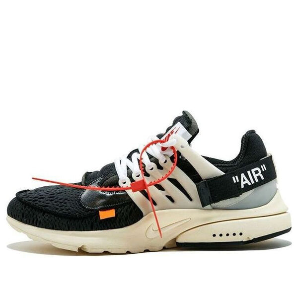 Кроссовки x off white air presto Nike, черный 
Кроссовки x off white air presto Nike, черный