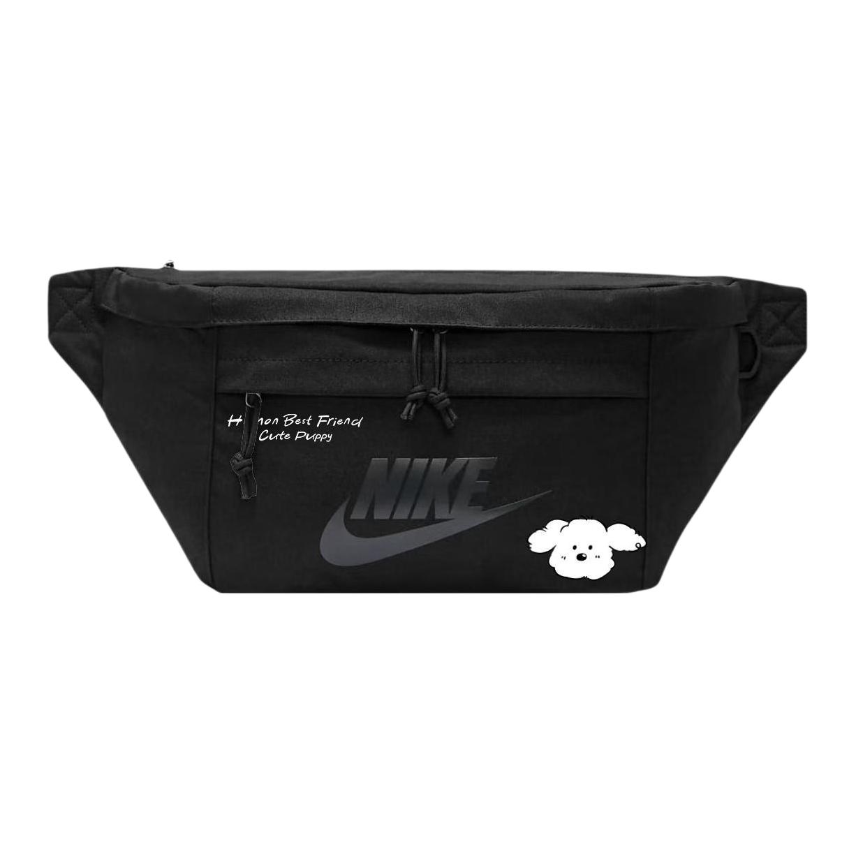 Nike Тканевая поясная сумка Regular Unisex черная, Cartoon Puppy
Nike Тканевая поясная сумка Regular Unisex черная, Cartoon Puppy