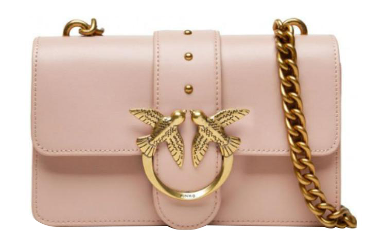 Кожаная сумка через плечо, кросс-боди женская розовая PINKO
Кожаная сумка через плечо, кросс-боди женская розовая PINKO