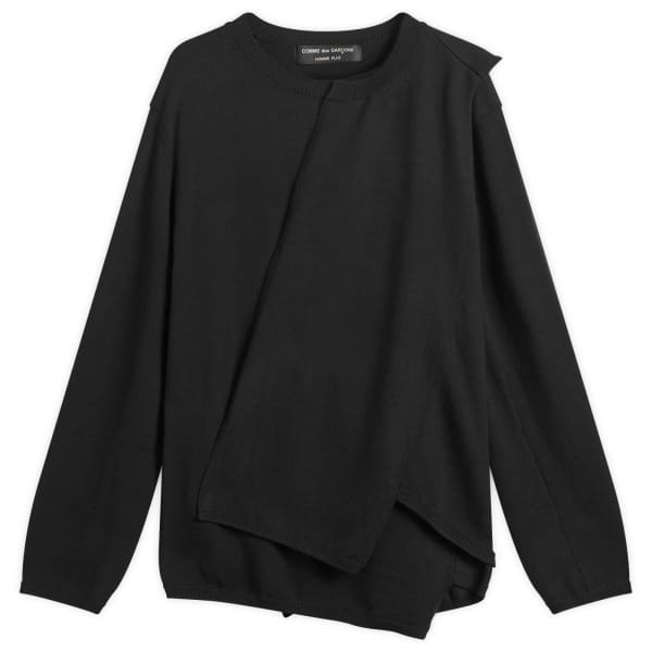 Джемпер с запахом Comme Des Garçons Homme Plus, черный
Джемпер с запахом Comme Des Garçons Homme Plus, черный
