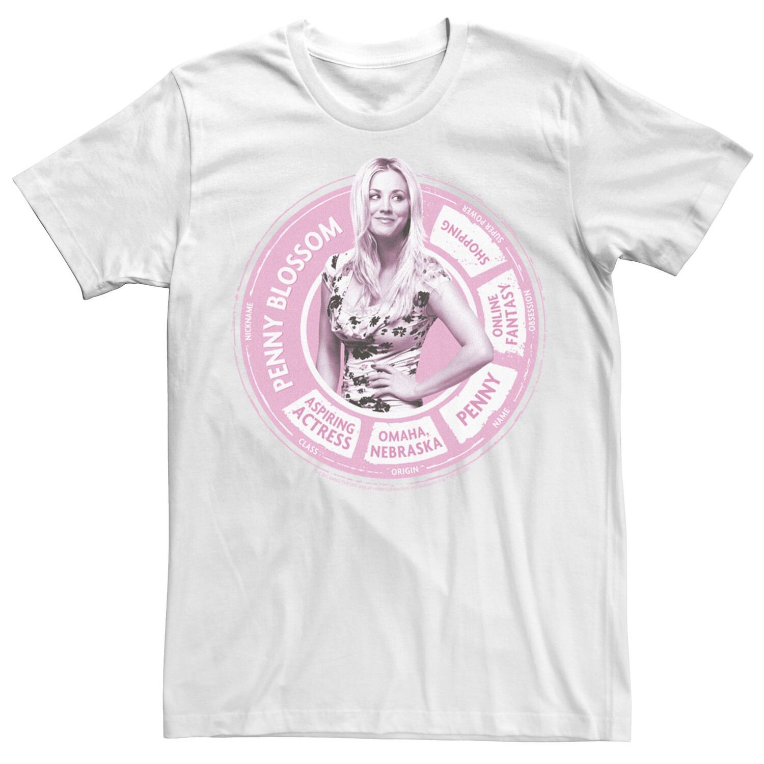 Мужская футболка Penny Статистика «Теория большого взрыва» Licensed Character
Мужская футболка Penny Статистика «Теория большого взрыва» Licensed Character