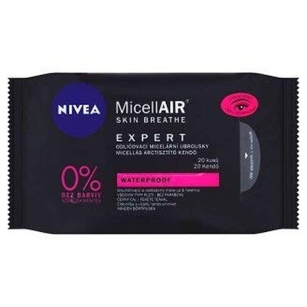 Водостойкие салфетки для снятия макияжа Nivea MicellAir Expert с лица и глаз 
Водостойкие салфетки для снятия макияжа Nivea MicellAir Expert с лица и глаз
