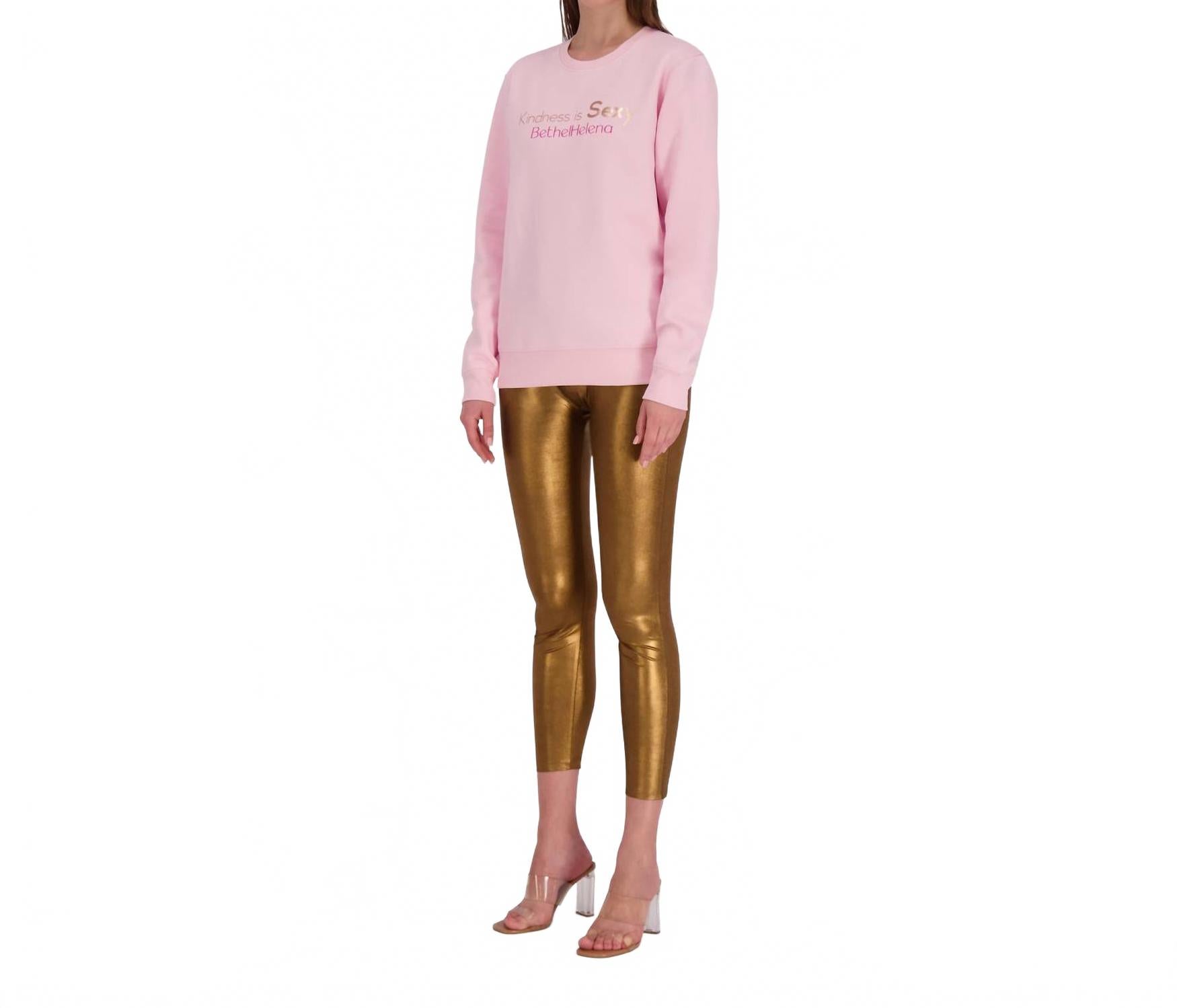 Толстовка для женщин в нежно-розовом с розовым золотом BethelHelena
Толстовка для женщин в нежно-розовом с розовым золотом BethelHelena