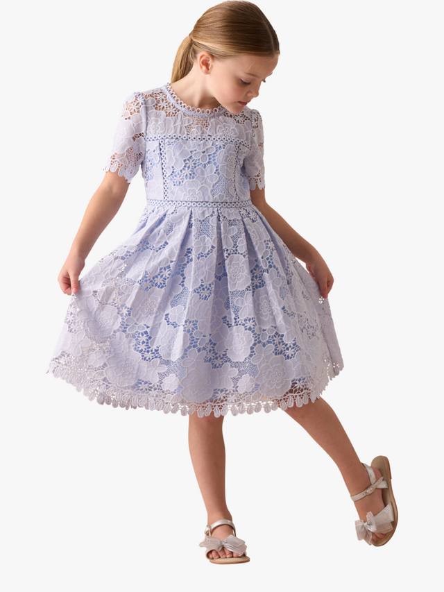 Детское платье Mavea с кружевом Angel & Rocket, Blue
Детское платье Mavea с кружевом Angel & Rocket, Blue