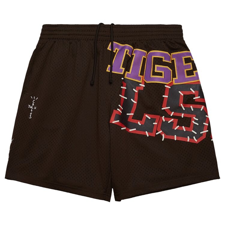 Шорты Cactus Jack By Travis Scott Cactus Jack by Travis Scott x Mitchell & Ness Louisiana State University Shorts, коричневый
Шорты Cactus Jack By Travis Scott Cactus Jack by Travis Scott x Mitchell & Ness Louisiana State University Shorts, коричневый