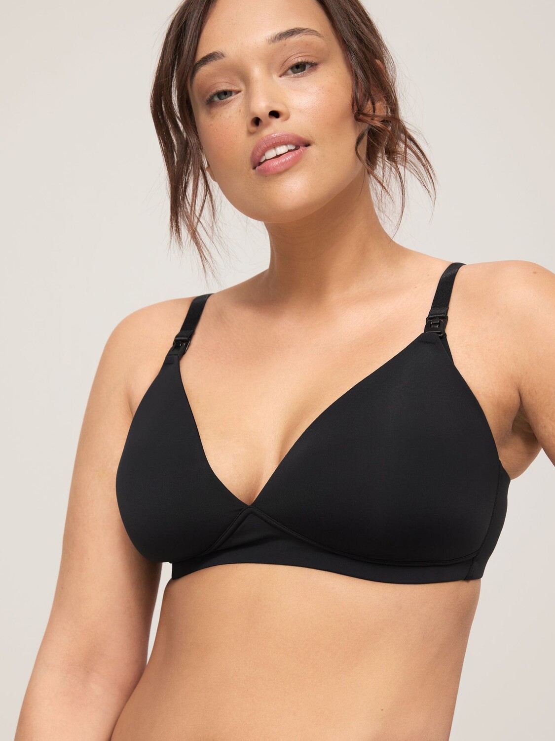 John Lewis amelia бюстгальтер для кормления с мягкими чашечками, черный 
John Lewis amelia бюстгальтер для кормления с мягкими чашечками, черный