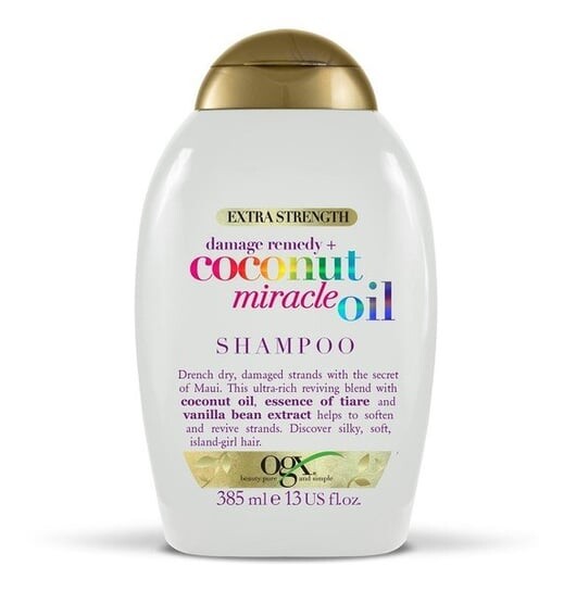 Шампунь для сухих и поврежденных волос Organix Damage Remedy + Coconut Miracle Oil Shampoo
Шампунь для сухих и поврежденных волос Organix Damage Remedy + Coconut Miracle Oil Shampoo