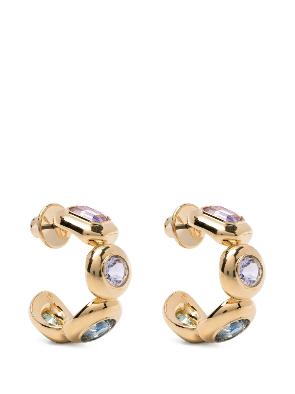 Серьги-кольца Gema Swarovski, золотой
Серьги-кольца Gema Swarovski, золотой