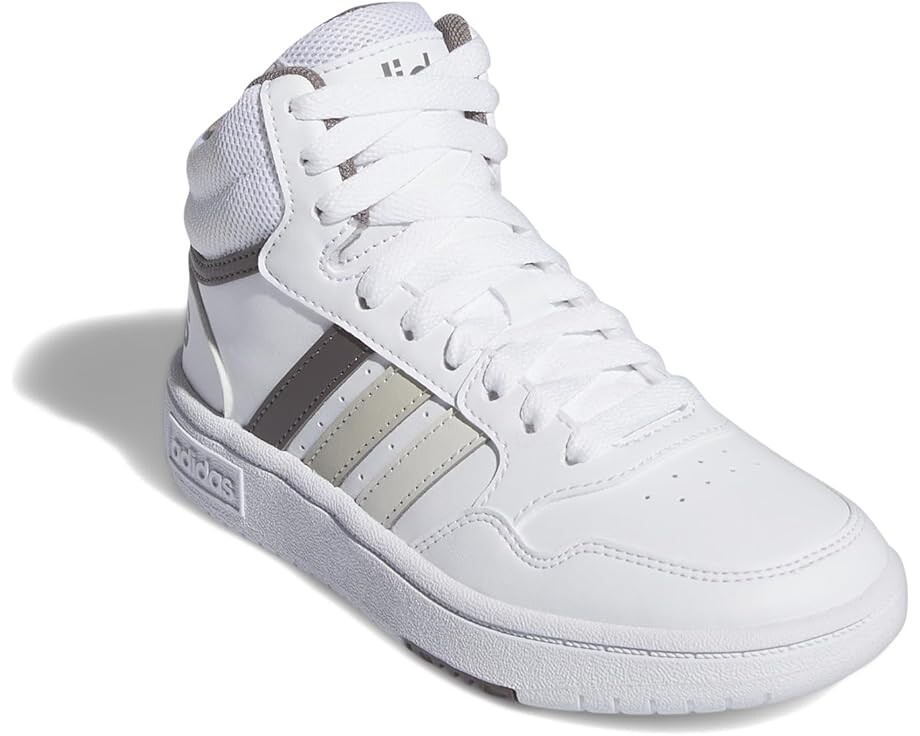 Кроссовки adidas Kids Hoops Mid Shoes, цвет White/Orbit Grey/Putty Grey 
Кроссовки adidas Kids Hoops Mid Shoes, цвет White/Orbit Grey/Putty Grey