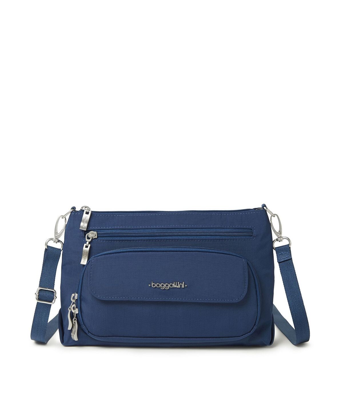 Женская оригинальная повседневная сумка через плечо с RFID-меткой Baggallini, синий
Женская оригинальная повседневная сумка через плечо с RFID-меткой Baggallini, синий