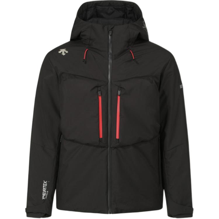 Мужская пуховая куртка с капюшоном, средней высоты Descente, черный
Мужская пуховая куртка с капюшоном, средней высоты Descente, черный