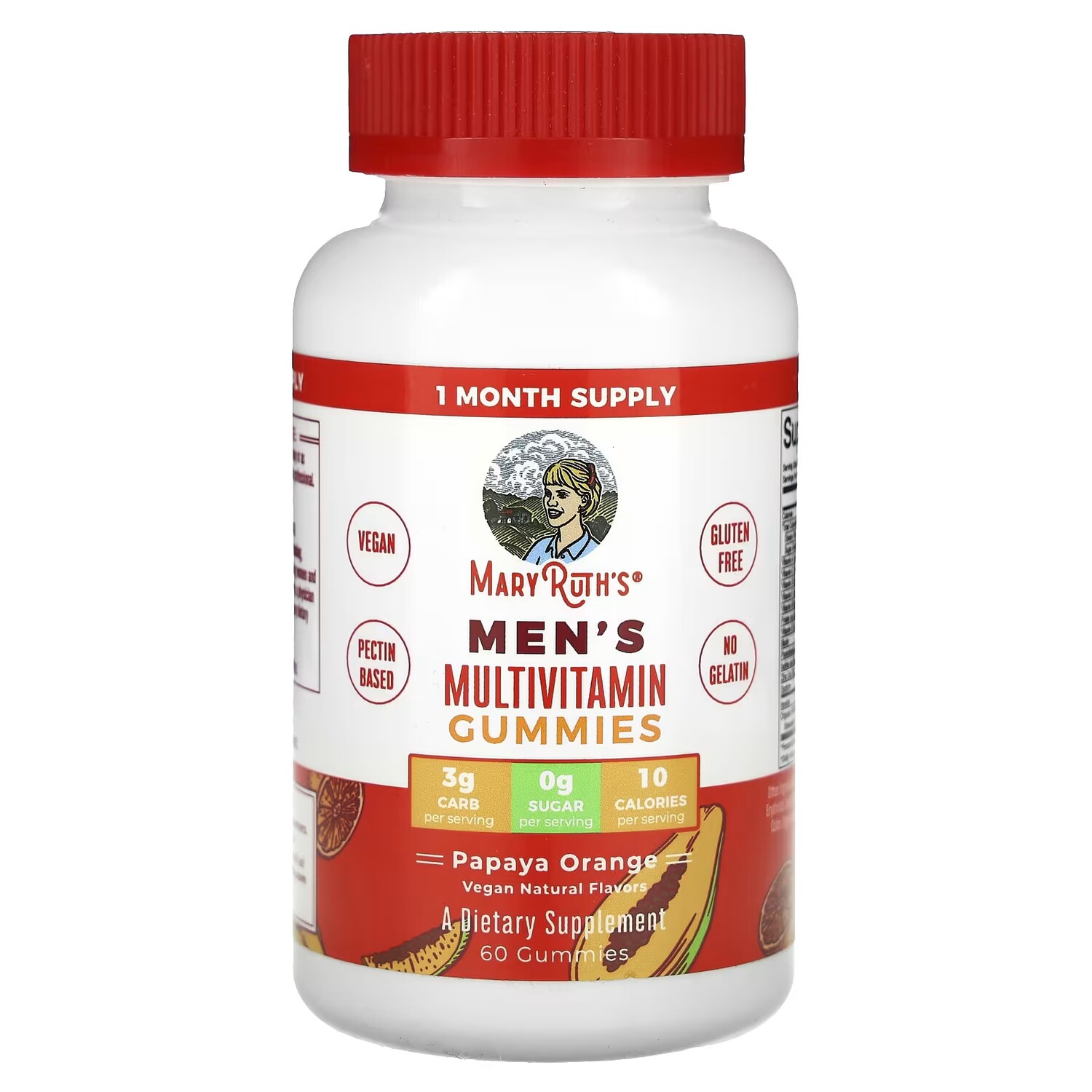 Мультивитаминные жевательные конфеты MaryRuth's для мужчин, папайя, апельсин, 60 жевательных конфет
Мультивитаминные жевательные конфеты MaryRuth's для мужчин, папайя, апельсин, 60 жевательных конфет