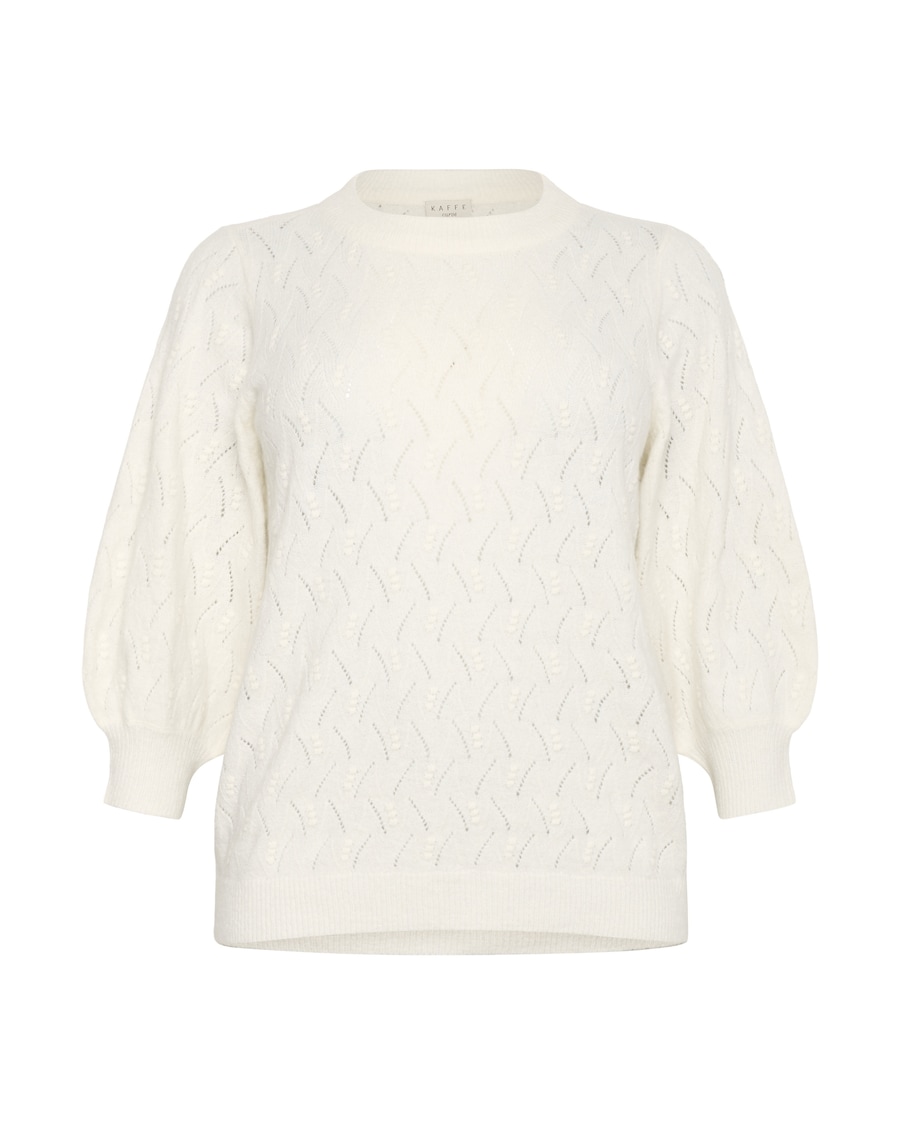 Свитер KAFFE CURVE Anita, белый
Свитер KAFFE CURVE Anita, белый