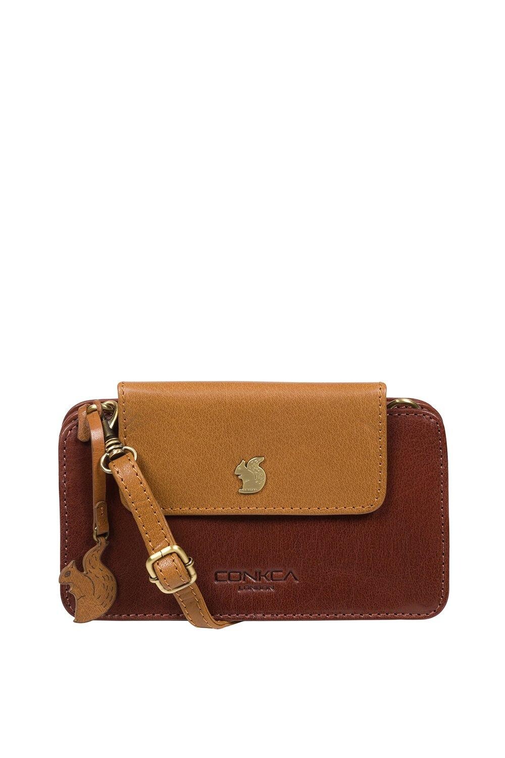 Кожаный клатч через плечо 'Little Wonder' Conkca London, коричневый
Кожаный клатч через плечо 'Little Wonder' Conkca London, коричневый