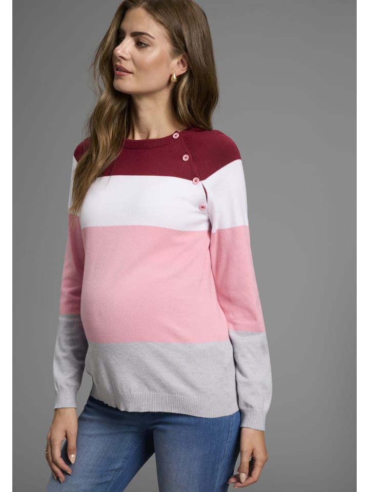 Полосатый бордовый вязаный свитер neun 9 monate
Полосатый бордовый вязаный свитер neun 9 monate