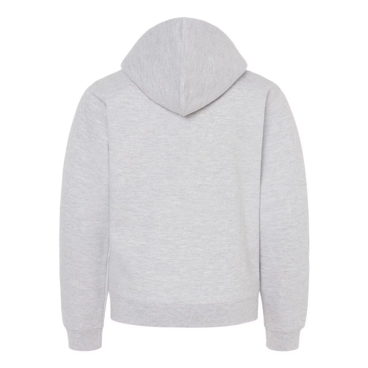 Молодежная толстовка средней плотности с капюшоном и молнией во всю длину Independent Trading Co., черный 
Молодежная толстовка средней плотности с капюшоном и молнией во всю длину Independent Trading Co., черный