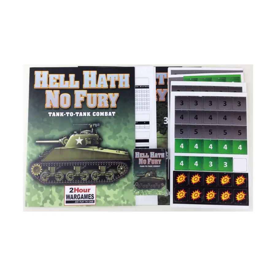 В аду нет ярости — бой танк против танка, Historical Miniature Rules (Two Hour Wargames)
В аду нет ярости — бой танк против танка, Historical Miniature Rules (Two Hour Wargames)