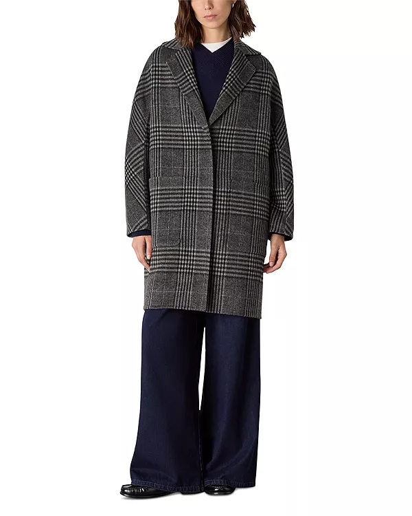 Двустороннее пальто Кэсси Whistles, серый
Двустороннее пальто Кэсси Whistles, серый