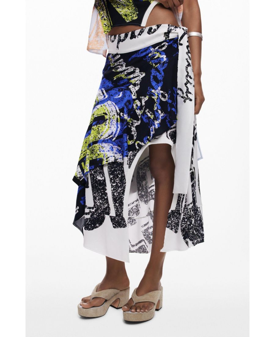 Женская асимметричная юбка Desigual, Black
Женская асимметричная юбка Desigual, Black