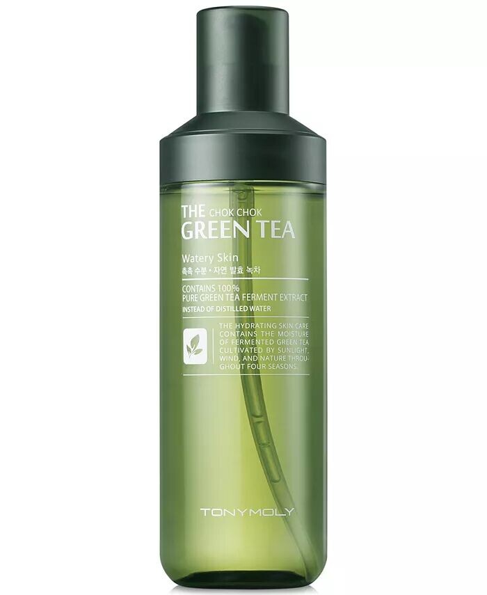 Тоник для водянистой кожи The Chok Chok Green Tea Tonymoly
Тоник для водянистой кожи The Chok Chok Green Tea Tonymoly