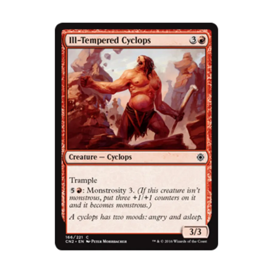 CCG Злой Циклоп (C) (Фольга), MTG - Conspiracy - Take the Crown
CCG Злой Циклоп (C) (Фольга), MTG - Conspiracy - Take the Crown