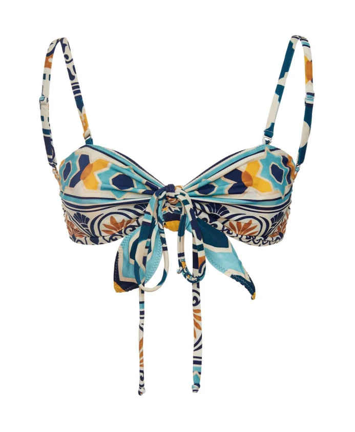 Топ от бикини-бандо, позволяющий носить его в трех направлениях La Doublej, мультиколор
Топ от бикини-бандо, позволяющий носить его в трех направлениях La Doublej, мультиколор