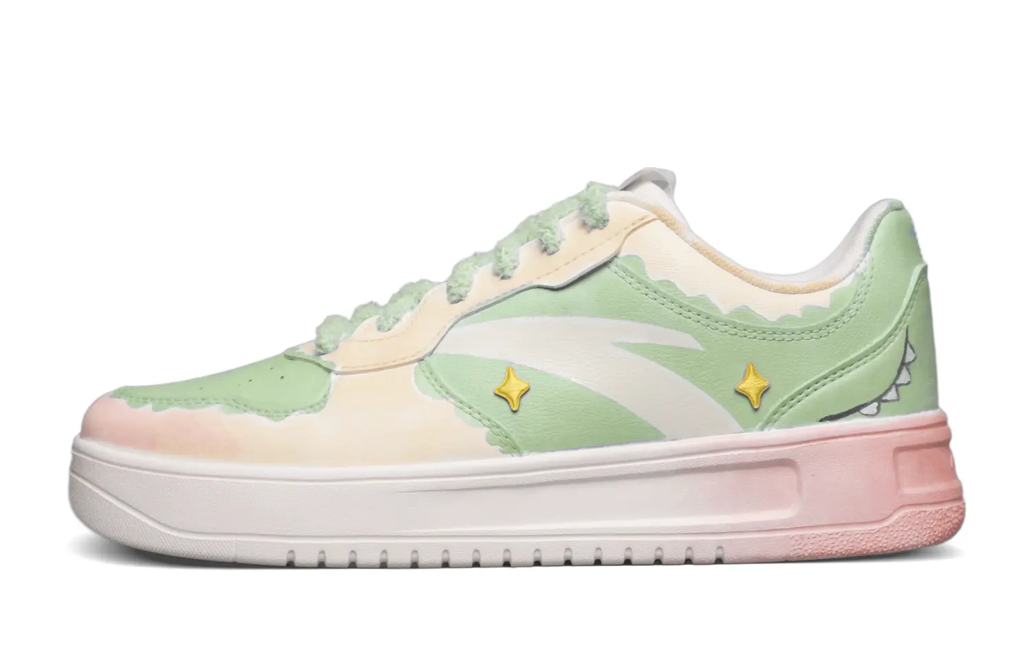 ANTA Скользоустойчивые амортизирующие низкие скейтерские кроссовки мужские бежево-зеленые белые, цвет White
ANTA Скользоустойчивые амортизирующие низкие скейтерские кроссовки мужские бежево-зеленые белые, цвет White