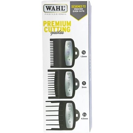 Направляющие для резки Wahl Premium 0,5, 1 и 1,5 — упаковка из 3 шт. 
Направляющие для резки Wahl Premium 0,5, 1 и 1,5 — упаковка из 3 шт.