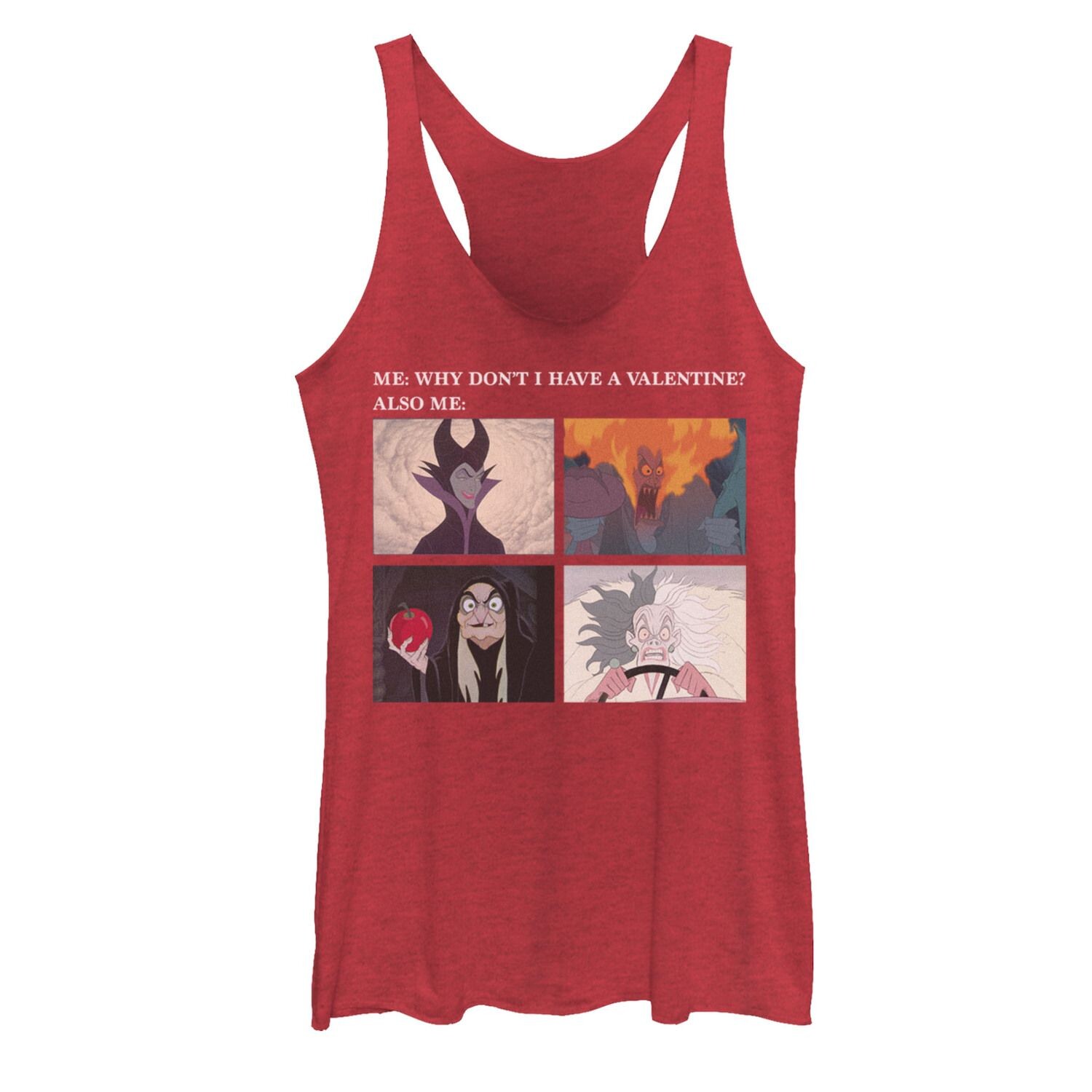 Злодеи Диснея среди юниоров, почему бы мне не взять бак с рисунком ко Дню святого Валентина Licensed Character