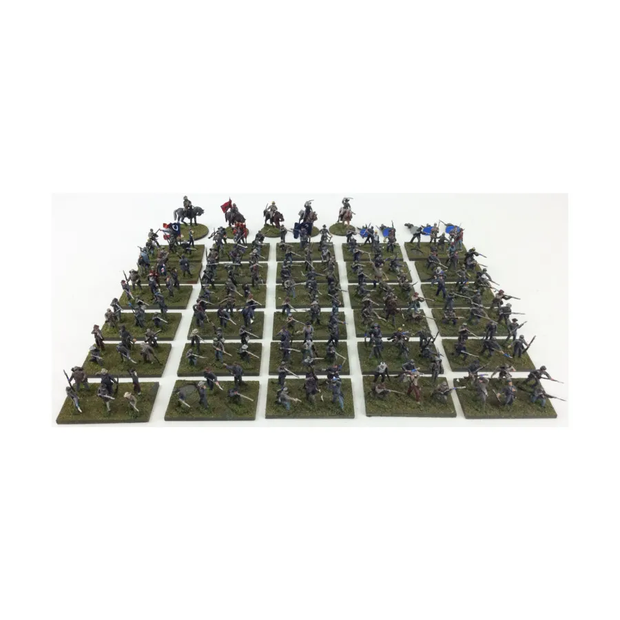 Коллекция войск Конфедерации № 2, Miscellaneous Historical Miniatures - Loose Miniatures (20mm) (Unidentifiable Manufacturer)
Коллекция войск Конфедерации № 2, Miscellaneous Historical Miniatures - Loose Miniatures (20mm) (Unidentifiable Manufacturer)