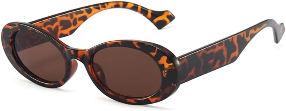 Солнцезащитные очки для мужчин и женщин - защита UV400 - маленькие овальные, леопардовый принт, желейный цвет, для занятий спортом на открытом воздухе и вождения DSVIGF, Leopard Tea
Солнцезащитные очки для мужчин и женщин - защита UV400 - маленькие овальные, леопардовый принт, желейный цвет, для занятий спортом на открытом воздухе и вождения DSVIGF, Leopard Tea
