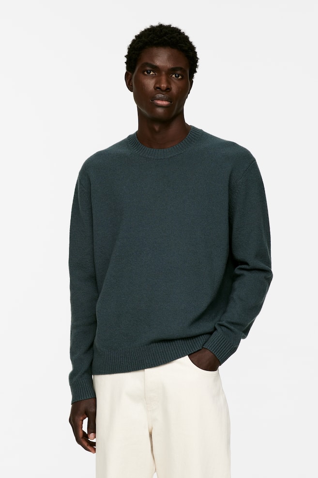 Свитер из шерсти и хлопка Arket, зеленый
Свитер из шерсти и хлопка Arket, зеленый