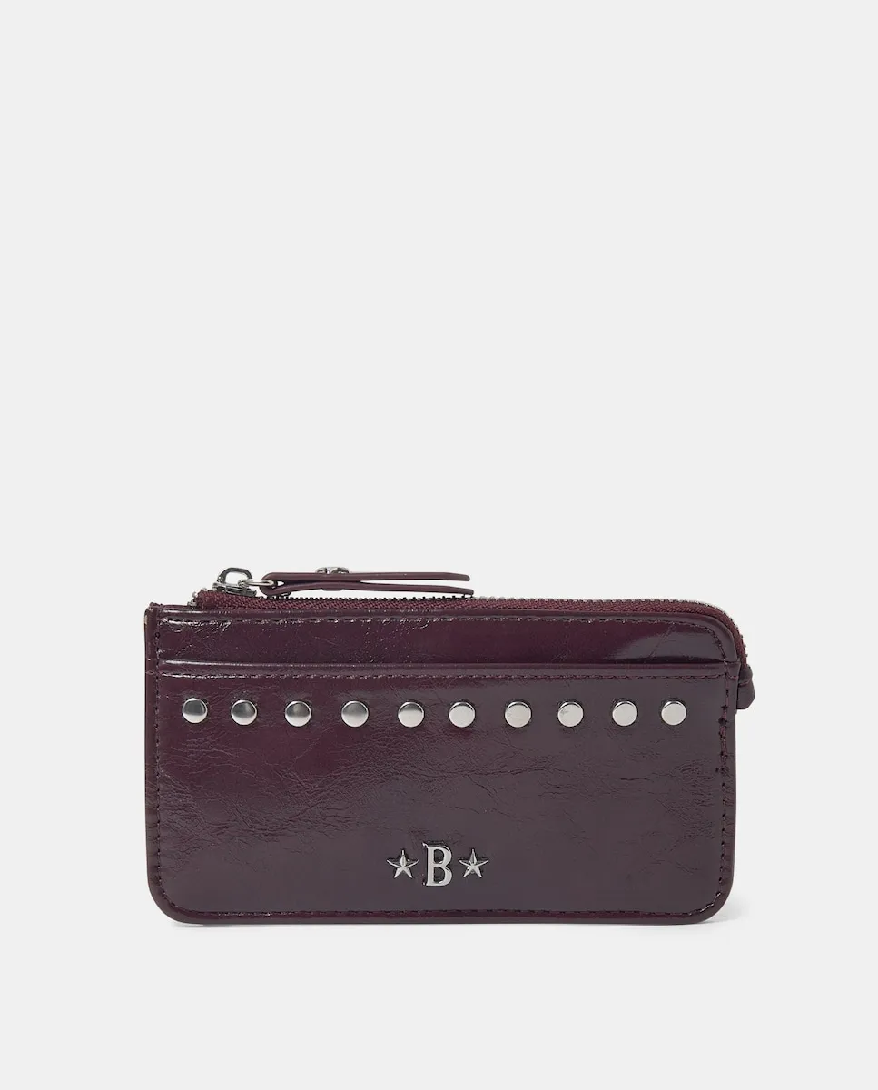Женский визитник с кнопками в гранатовом цвете Brownie, гранатовый
Женский визитник с кнопками в гранатовом цвете Brownie, гранатовый
