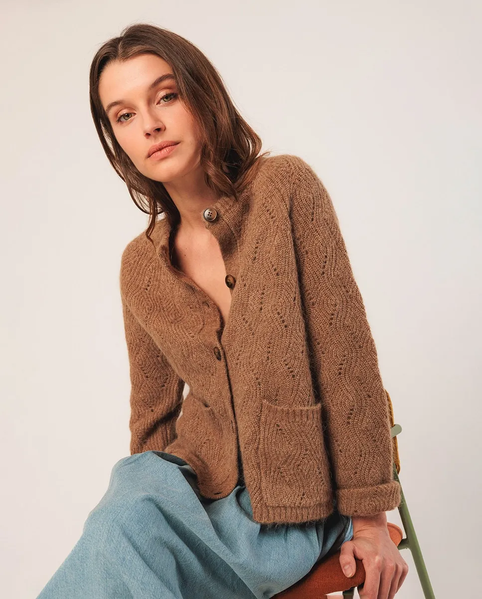 Женская куртка с длинным рукавом и круглым вырезом Indi & Cold, песочный
Женская куртка с длинным рукавом и круглым вырезом Indi & Cold, песочный