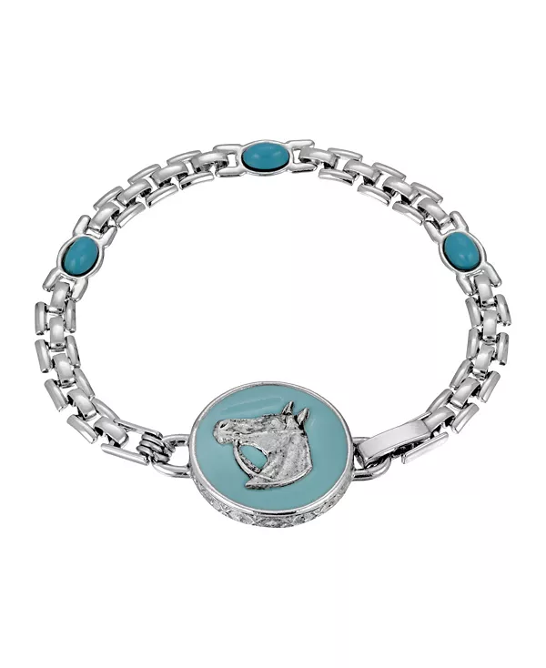 Браслет с головой лошади 2028, turquoise
Браслет с головой лошади 2028, turquoise