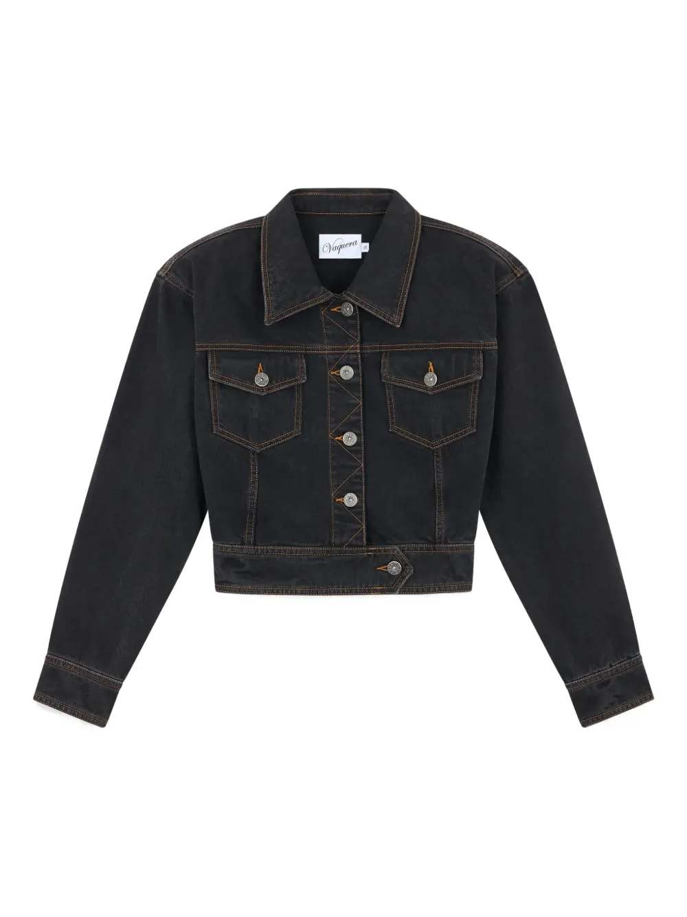 Джинсовая куртка на пуговицах Vaquera, черный
Джинсовая куртка на пуговицах Vaquera, черный