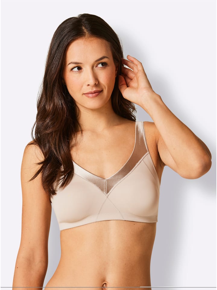 Бюстгальтер-минимайзер без косточек цвета слоновой кости Naturana
Бюстгальтер-минимайзер без косточек цвета слоновой кости Naturana