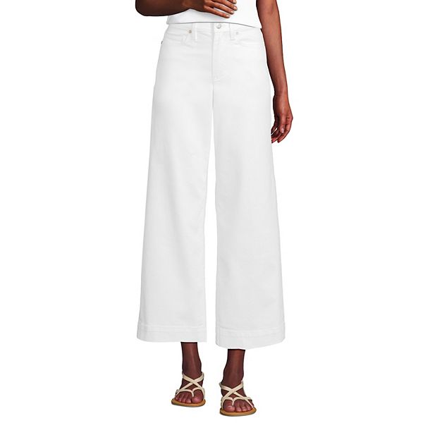 Петит джинсы с высокой талией и широкими штанинами Lands' End
Петит джинсы с высокой талией и широкими штанинами Lands' End